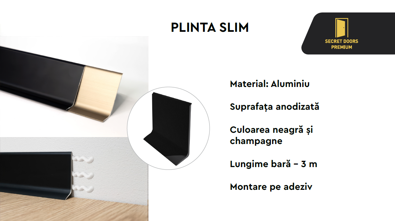 Plintă slim(60mm)